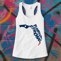 Support Florida Stay Western Strong Florida S.T.A.T.E Women's Tank Top thumb 3
