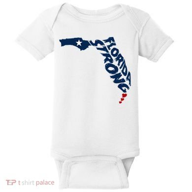 Support Florida Stay Western Strong Florida S.T.A.T.E Baby Bodysuit