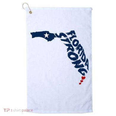 Support Florida Stay Western Strong Florida S.T.A.T.E Golf Towel
