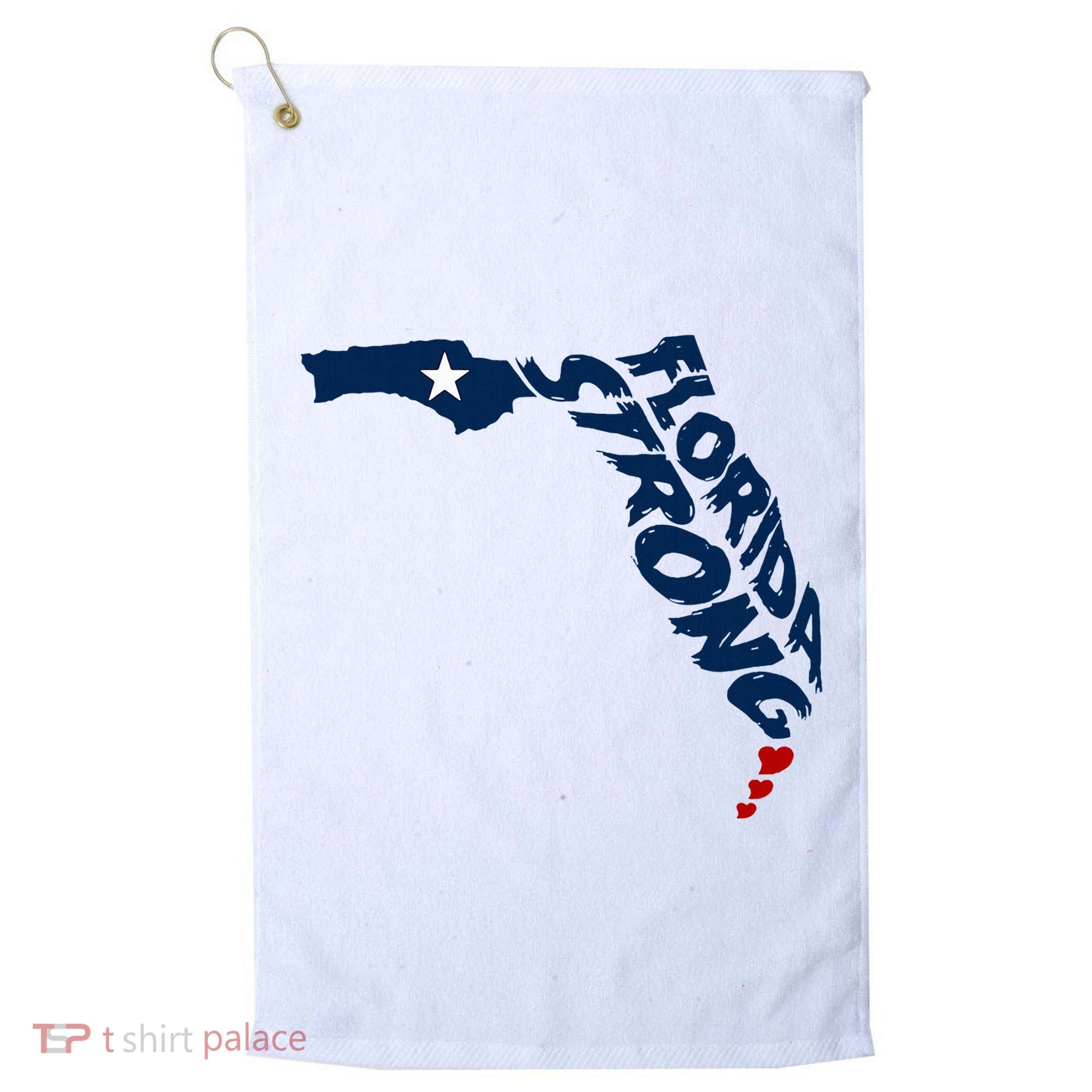 Support Florida Stay Western Strong Florida S.T.A.T.E Golf Towel