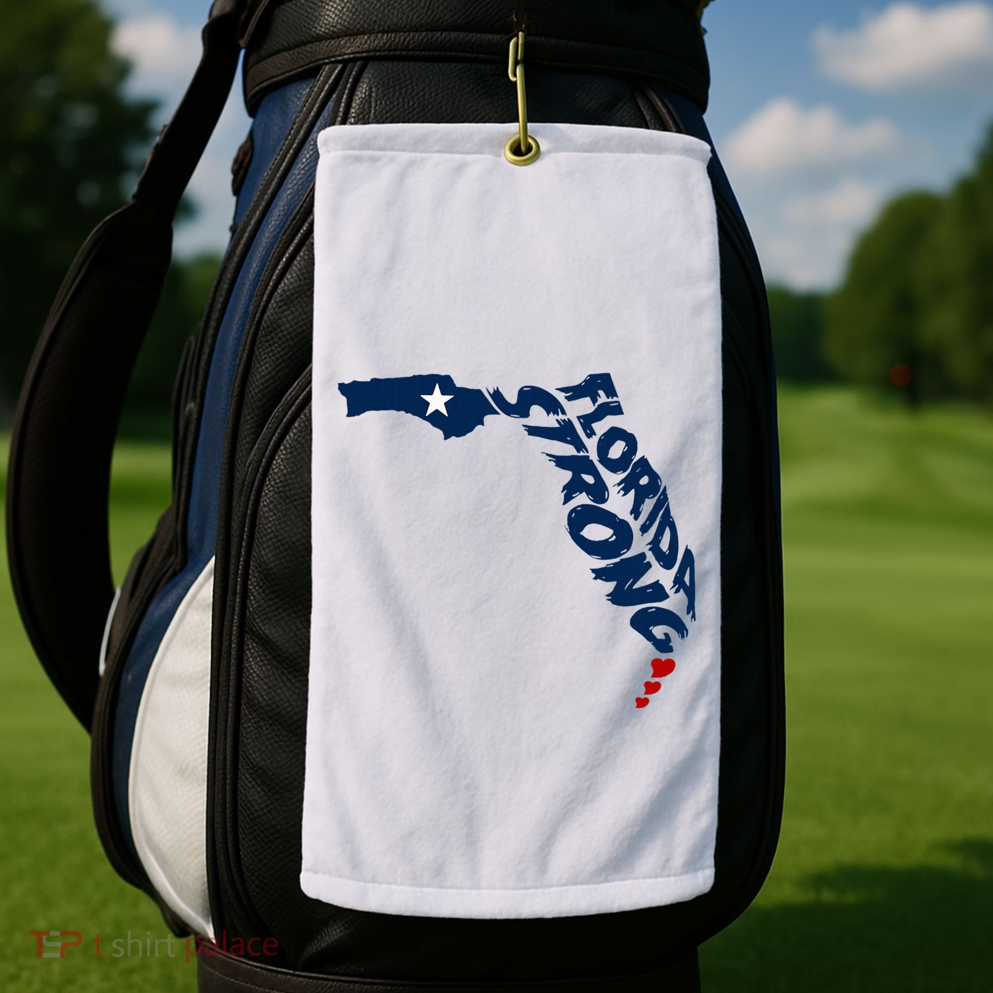Support Florida Stay Western Strong Florida S.T.A.T.E Golf Towel