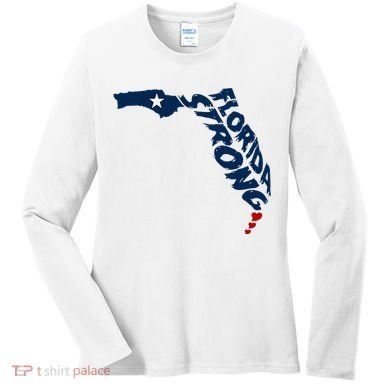 Support Florida Stay Western Strong Florida S.T.A.T.E Women's Long Sleeve Shirt