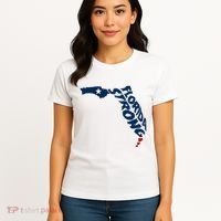 Support Florida Stay Western Strong Florida S.T.A.T.E Women's T-Shirt thumb 4