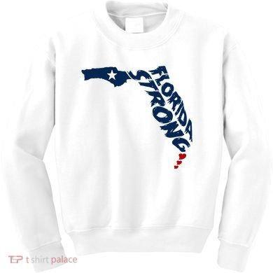 Support Florida Stay Western Strong Florida S.T.A.T.E Kids Sweatshirt