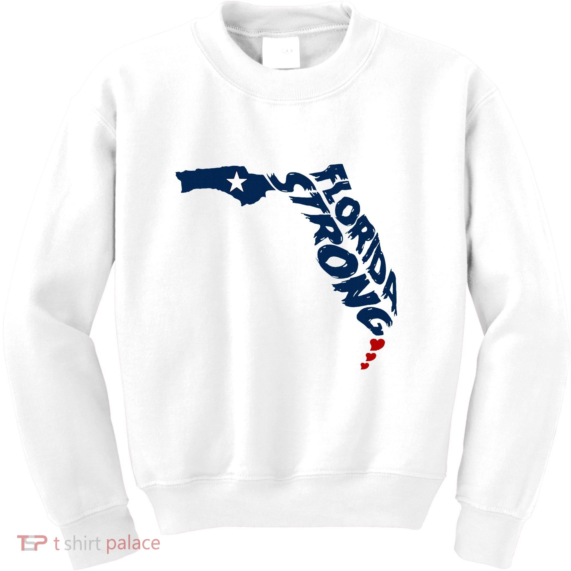 Support Florida Stay Western Strong Florida S.T.A.T.E Kids Sweatshirt