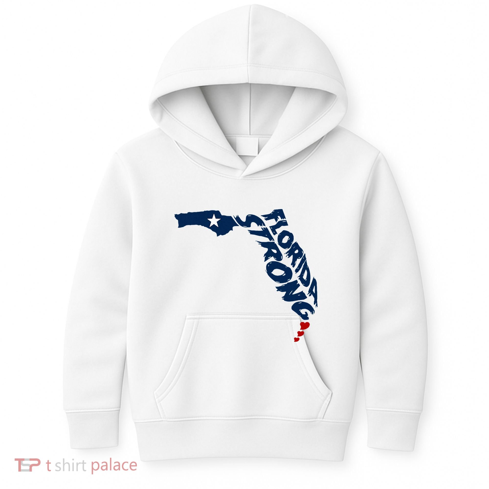 Support Florida Stay Western Strong Florida S.T.A.T.E Kids Hoodie