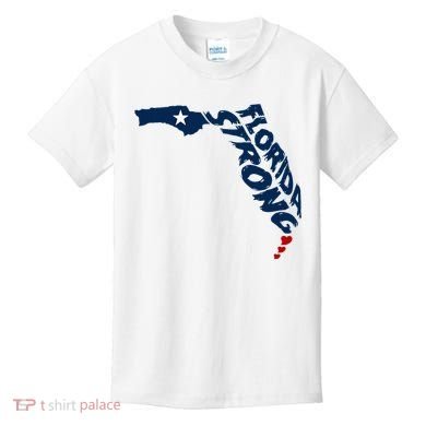 Support Florida Stay Western Strong Florida S.T.A.T.E Kids T-Shirt