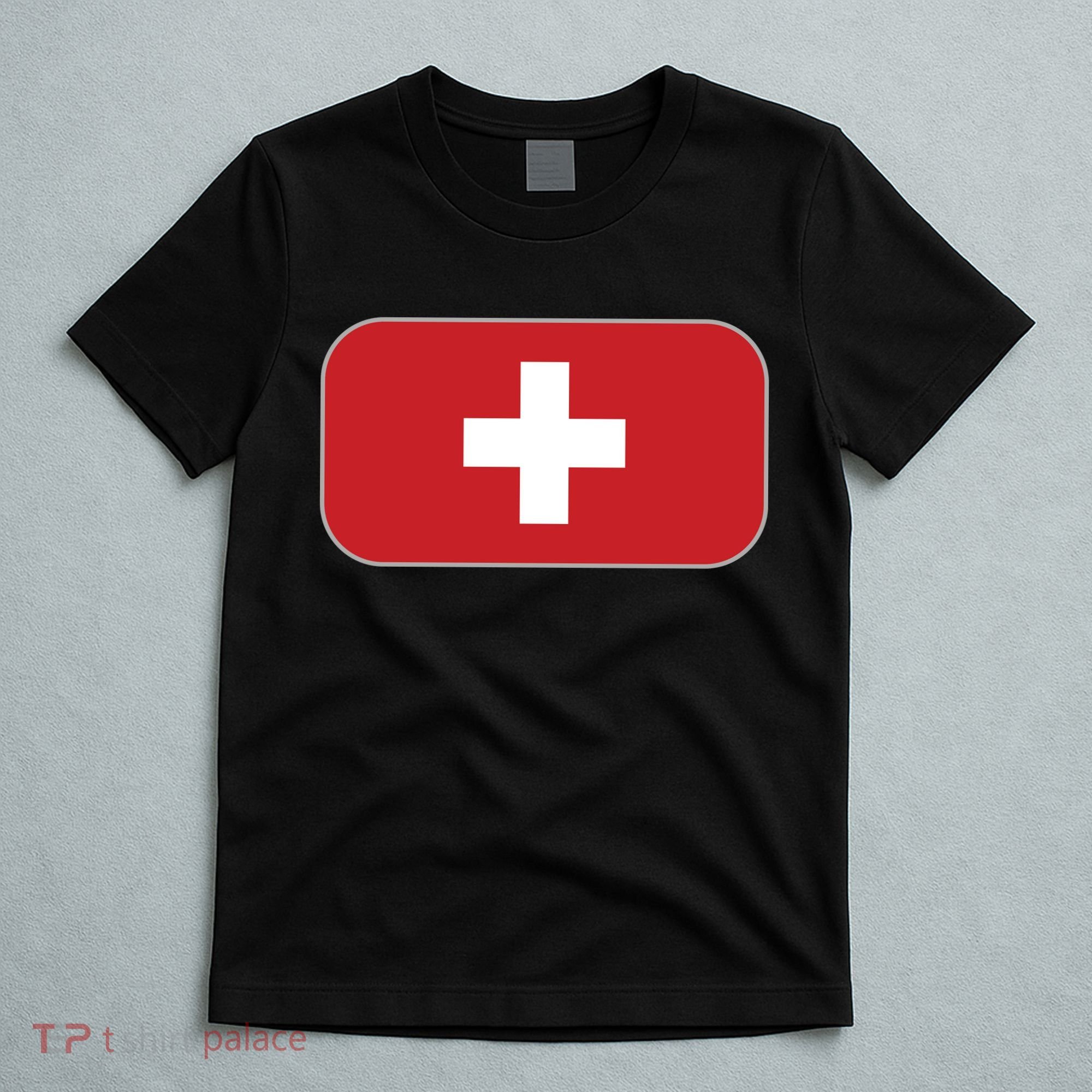 Switzerland Flag Soccer Team World Cup 2022 Swiss Flag T-Shirt