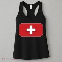 Switzerland Flag Soccer Team World Cup 2022 Swiss Flag Women's Tank Top thumb 3