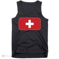 Switzerland Flag Soccer Team World Cup 2022 Swiss Flag Tank Top thumb 0