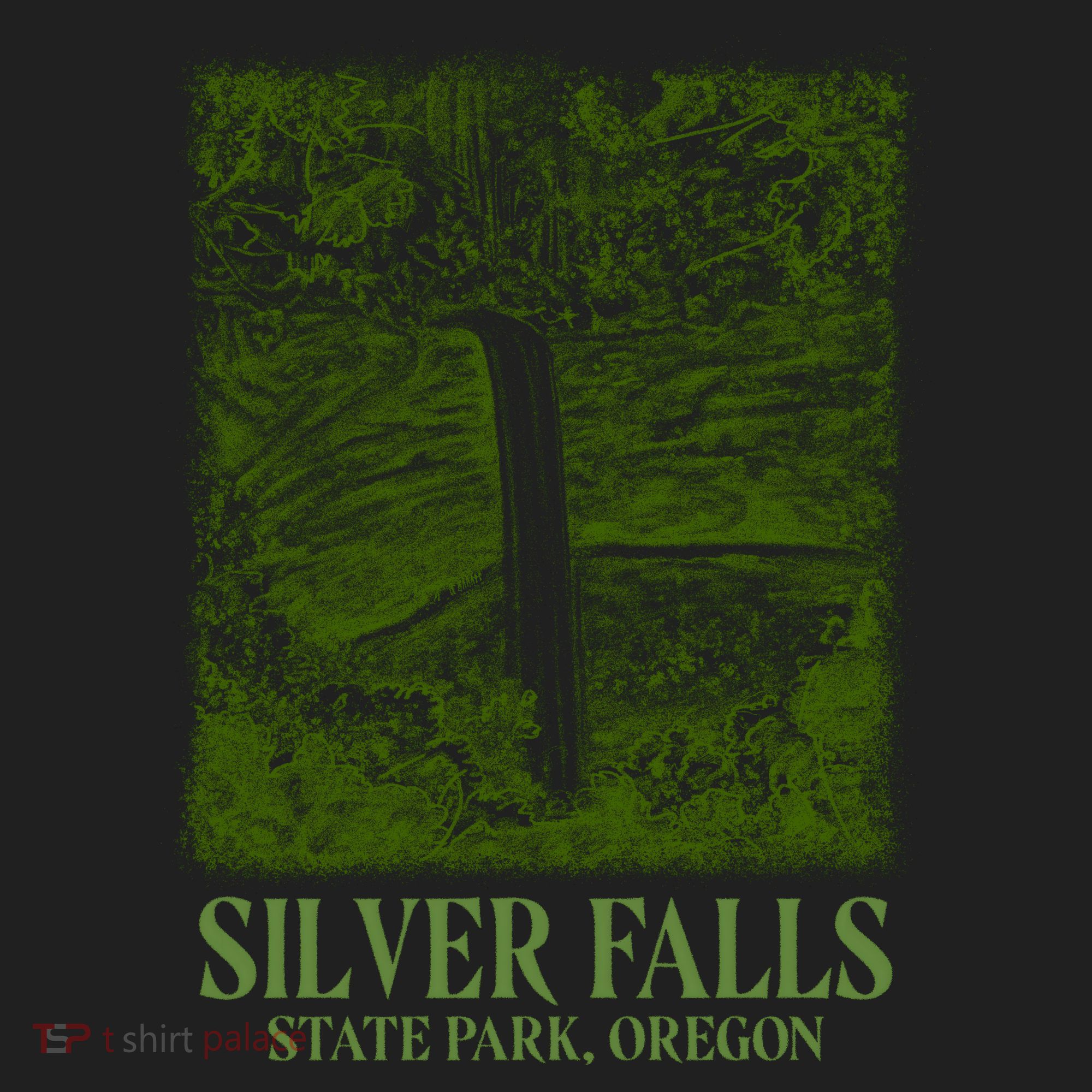 Silver Falls State Park Oregon Women's Sweatshirt