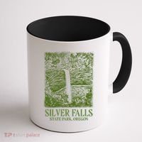 Silver Falls State Park Oregon Coffee Mug thumb 1