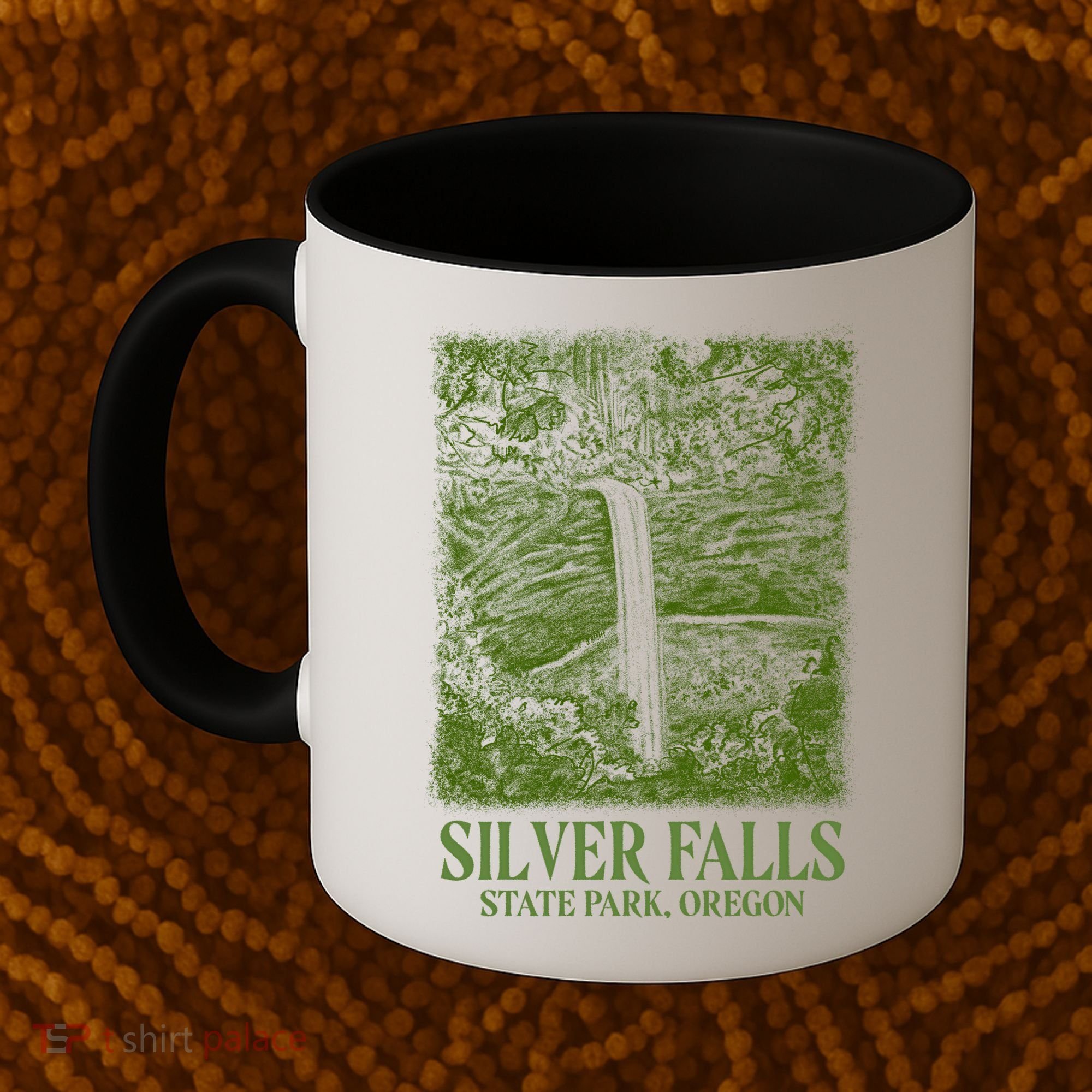 Silver Falls State Park Oregon Coffee Mug