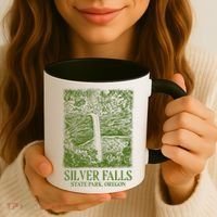 Silver Falls State Park Oregon Coffee Mug thumb 3