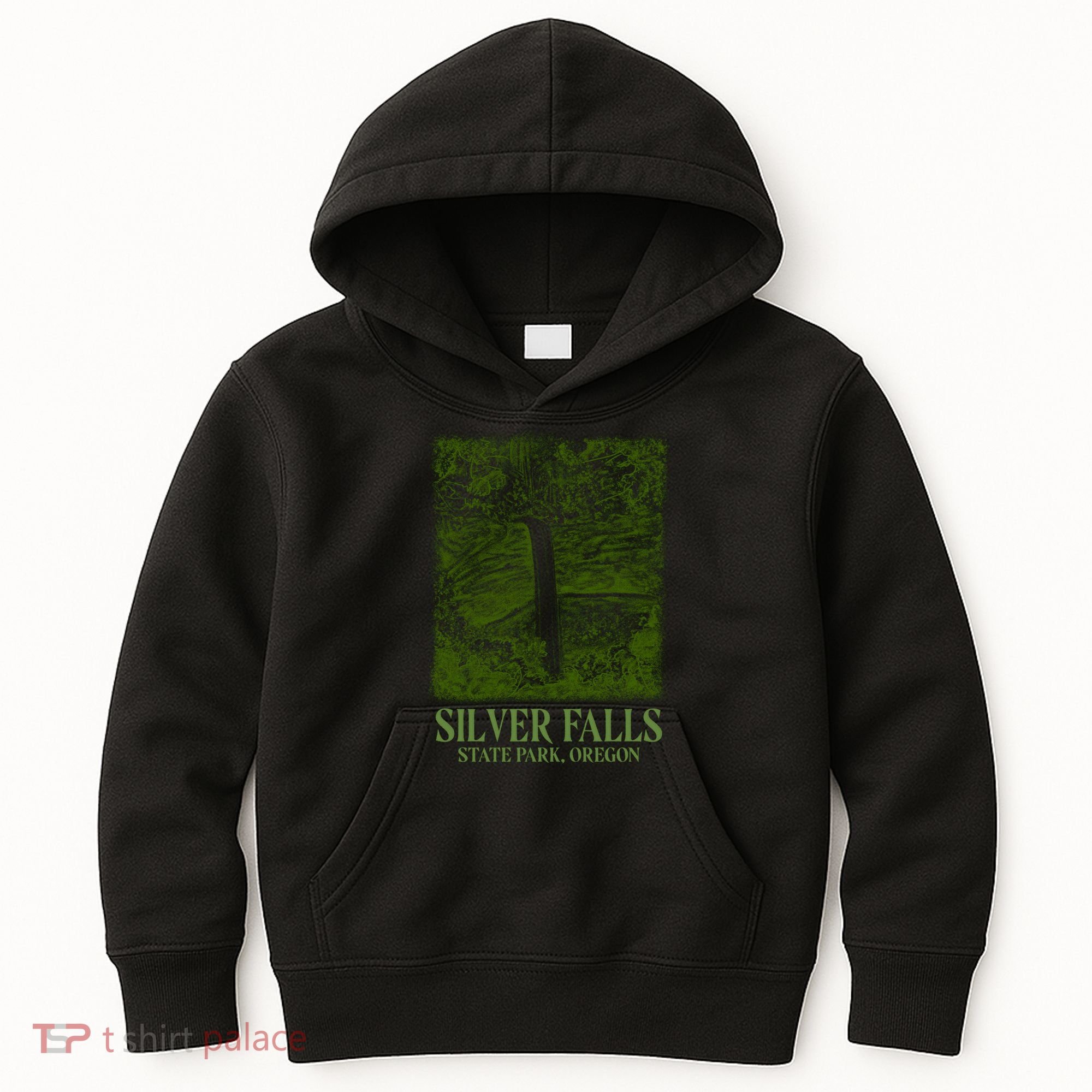 Silver Falls State Park Oregon Kids Hoodie