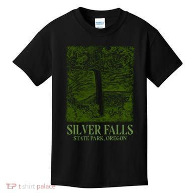 Silver Falls State Park Oregon Kids T-Shirt