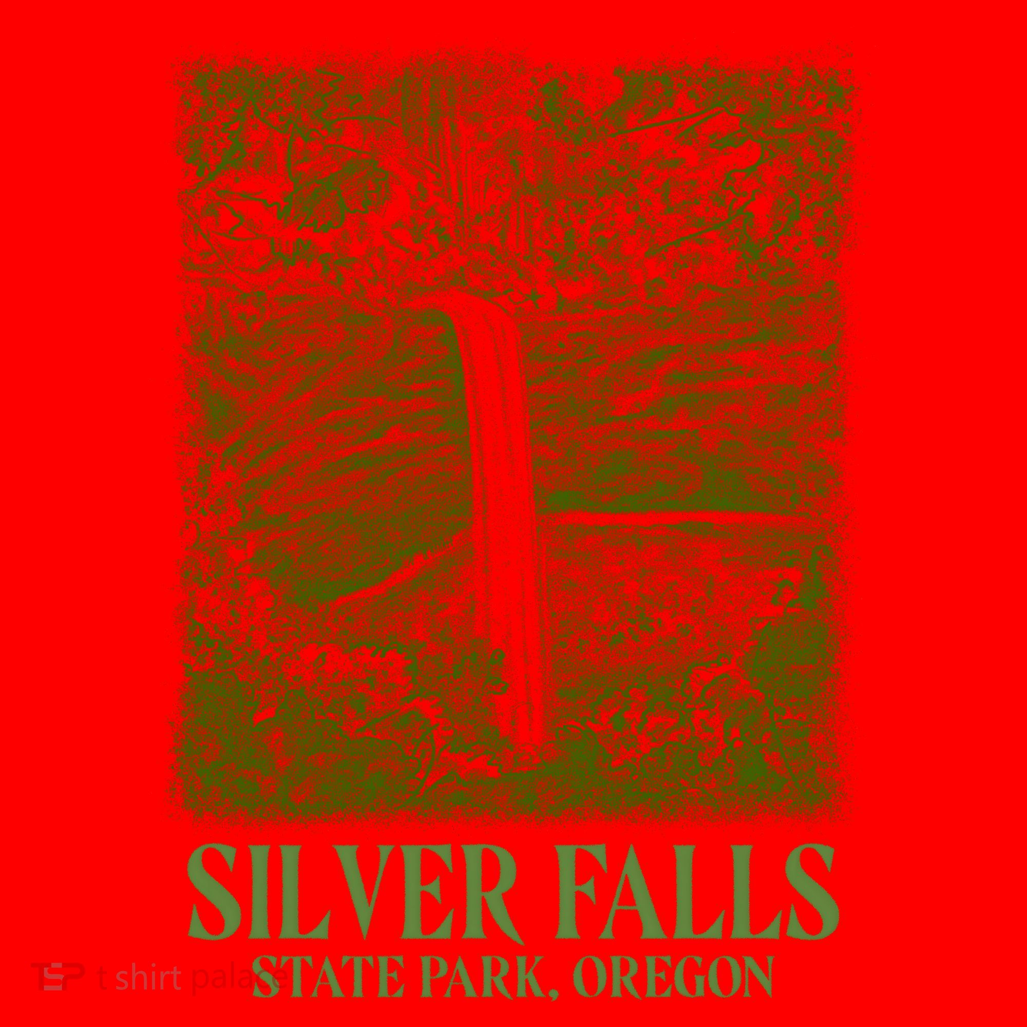 Silver Falls State Park Oregon Santa Hat