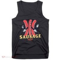 Sausage Fest Sausage Tank Top thumb 0