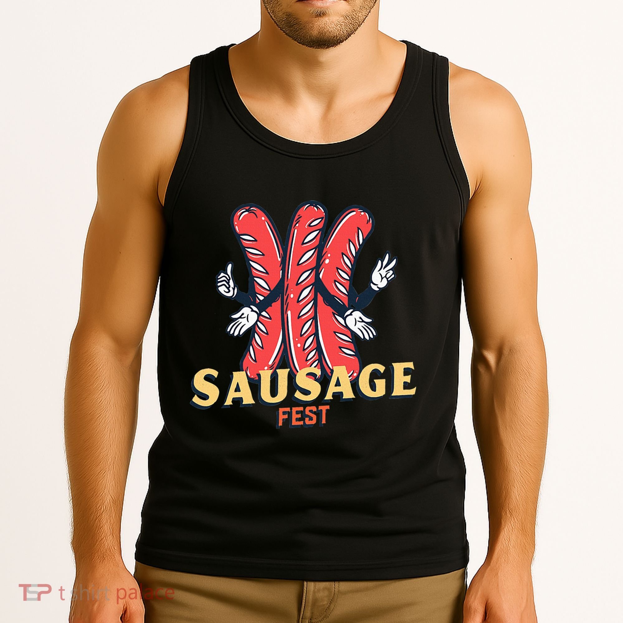 Sausage Fest Sausage Tank Top