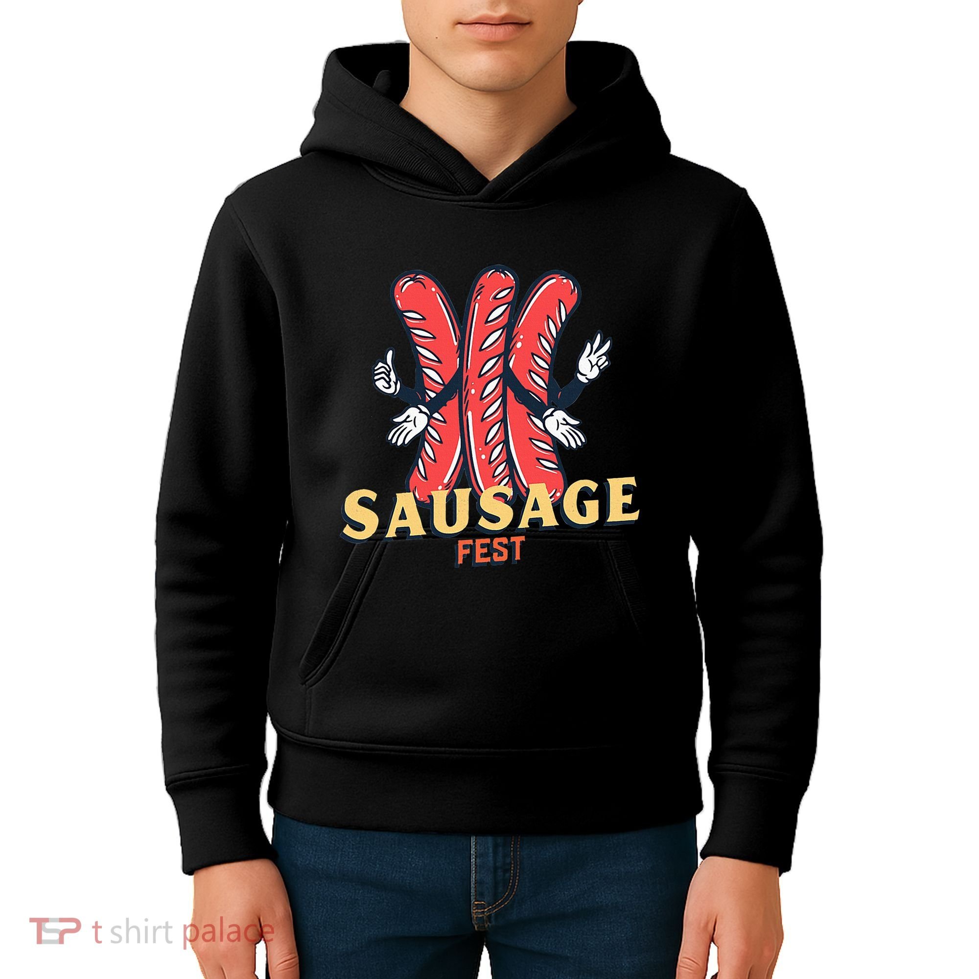 Sausage Fest Sausage Kids Hoodie