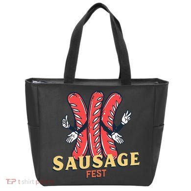 Sausage Fest Sausage Tote Bag