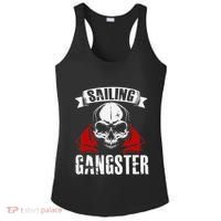 Sailing Funny Sailing Gangster Quote Sailor Sailboat Ladies PosiCharge Competitor Racerback Tank thumb 0