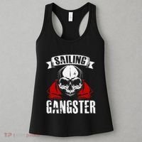 Sailing Funny Sailing Gangster Quote Sailor Sailboat Women's Tank Top thumb 3