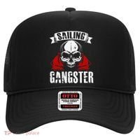 Sailing Funny Sailing Gangster Quote Sailor Sailboat Hat thumb 0