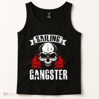 Sailing Funny Sailing Gangster Quote Sailor Sailboat Tank Top thumb 2