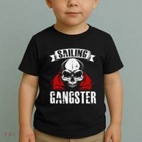 Sailing Funny Sailing Gangster Quote Sailor Sailboat Toddler T-Shirt thumb 2