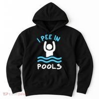 Swimmer Funny Swimming I Pee In Pools Hoodie thumb 0