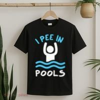 Swimmer Funny Swimming I Pee In Pools T-Shirt thumb 2