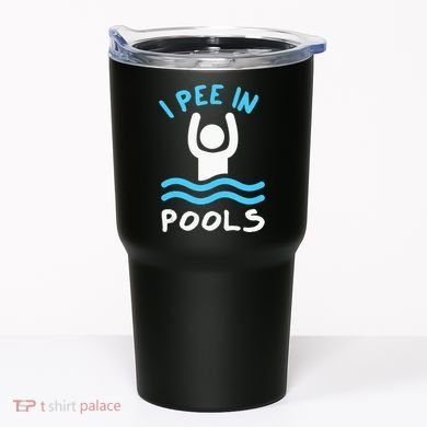 Swimmer Funny Swimming I Pee In Pools Tumbler