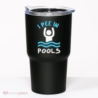 Swimmer Funny Swimming I Pee In Pools Tumbler thumb 0