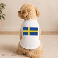 Sweden Flag (swedish Flag) Doggie Tank thumb 2