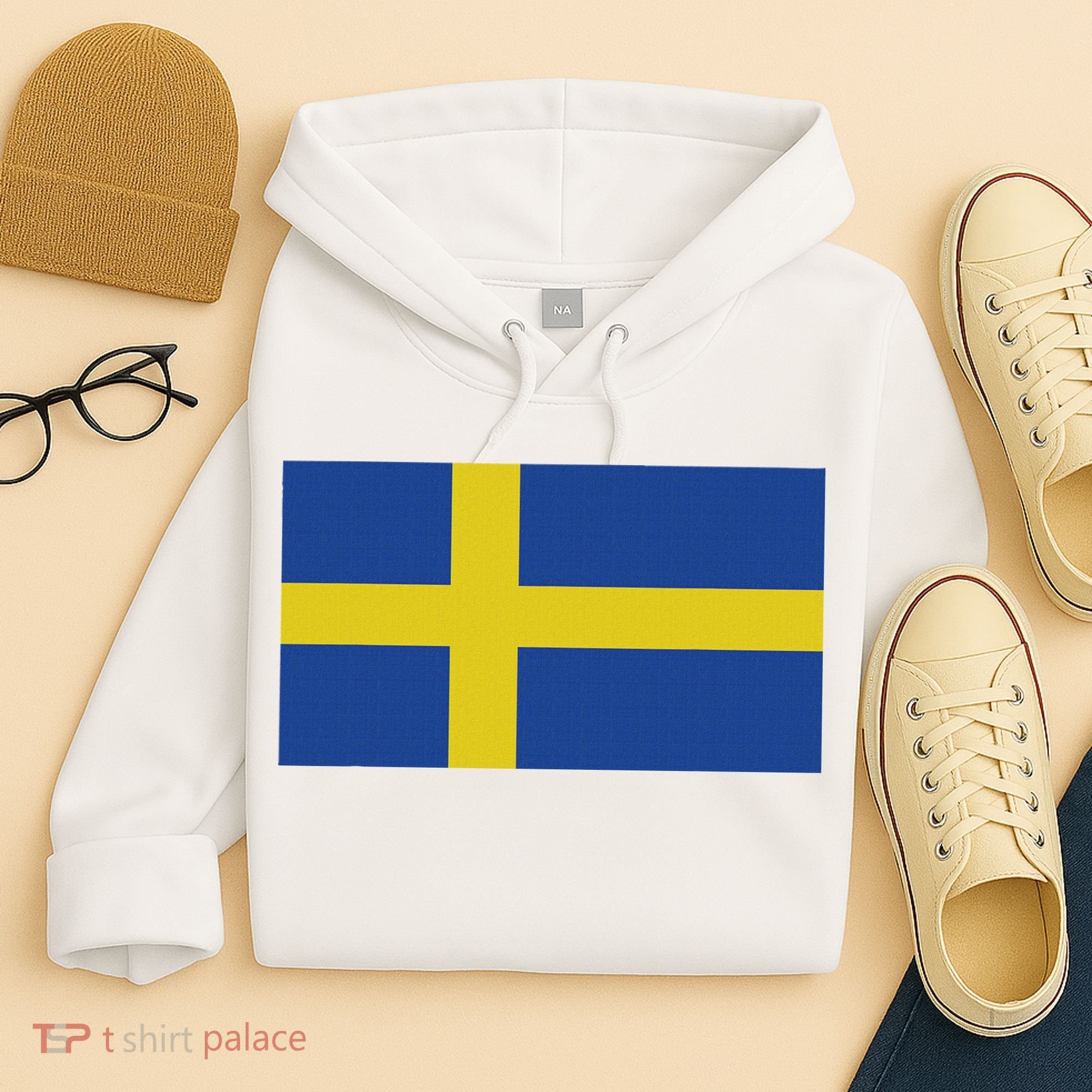 Sweden Flag (swedish Flag) Hoodie