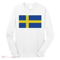 Sweden Flag (swedish Flag) Long Sleeve Shirt thumb 0