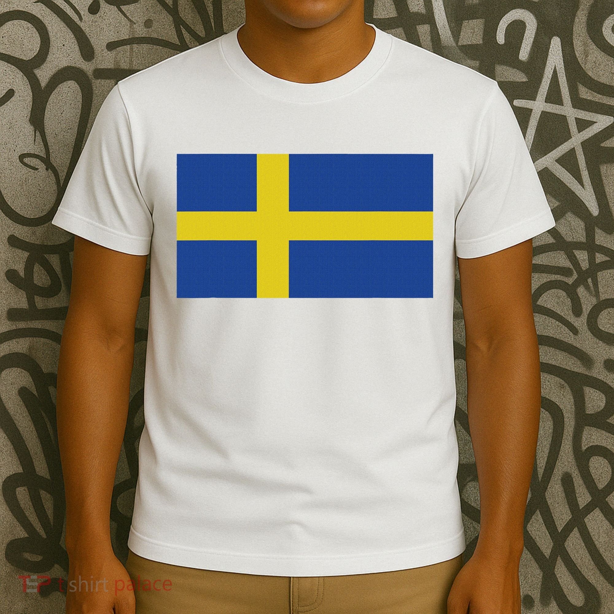 Sweden Flag (swedish Flag) T-Shirt