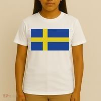 Sweden Flag (swedish Flag) T-Shirt thumb 4