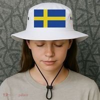 Sweden Flag (swedish Flag) Bucket Hat thumb 3
