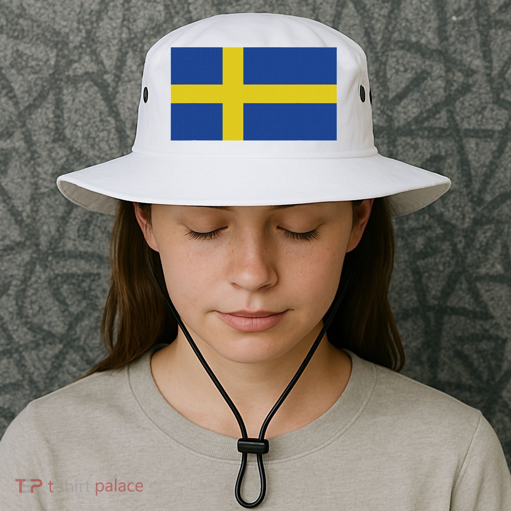 Sweden Flag (swedish Flag) Bucket Hat
