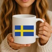 Sweden Flag (swedish Flag) Coffee Mug thumb 3
