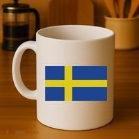 Sweden Flag (swedish Flag) Coffee Mug thumb 4