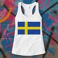 Sweden Flag (swedish Flag) Women's Tank Top thumb 3
