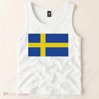 Sweden Flag (swedish Flag) Tank Top thumb 2