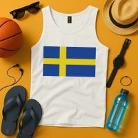 Sweden Flag (swedish Flag) Tank Top thumb 4