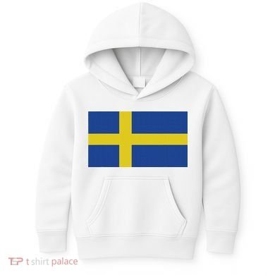 Sweden Flag (swedish Flag) Kids Hoodie