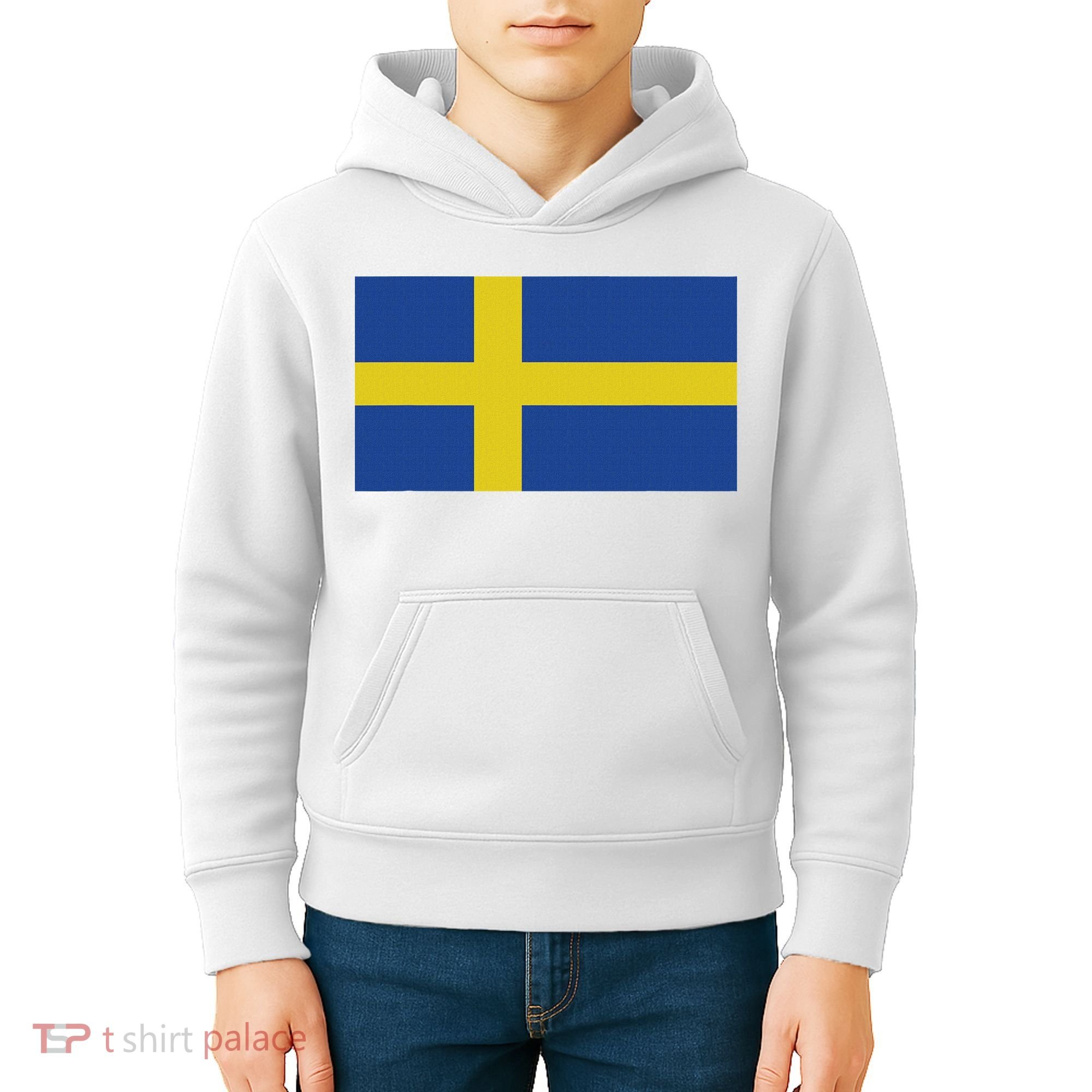 Sweden Flag (swedish Flag) Kids Hoodie
