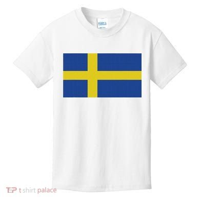 Sweden Flag (swedish Flag) Kids T-Shirt
