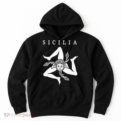 Sicilia Flag Sicily Palermo Italy Hoodie